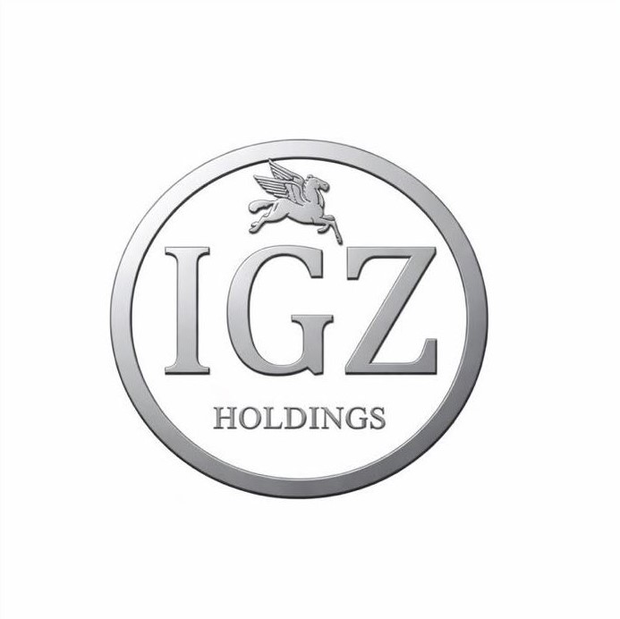 IGZ Holdings metallic Pegasus emblem